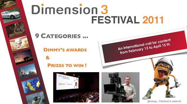 Более 100 3D-фильмов на фестивале Dimension 3 Festival